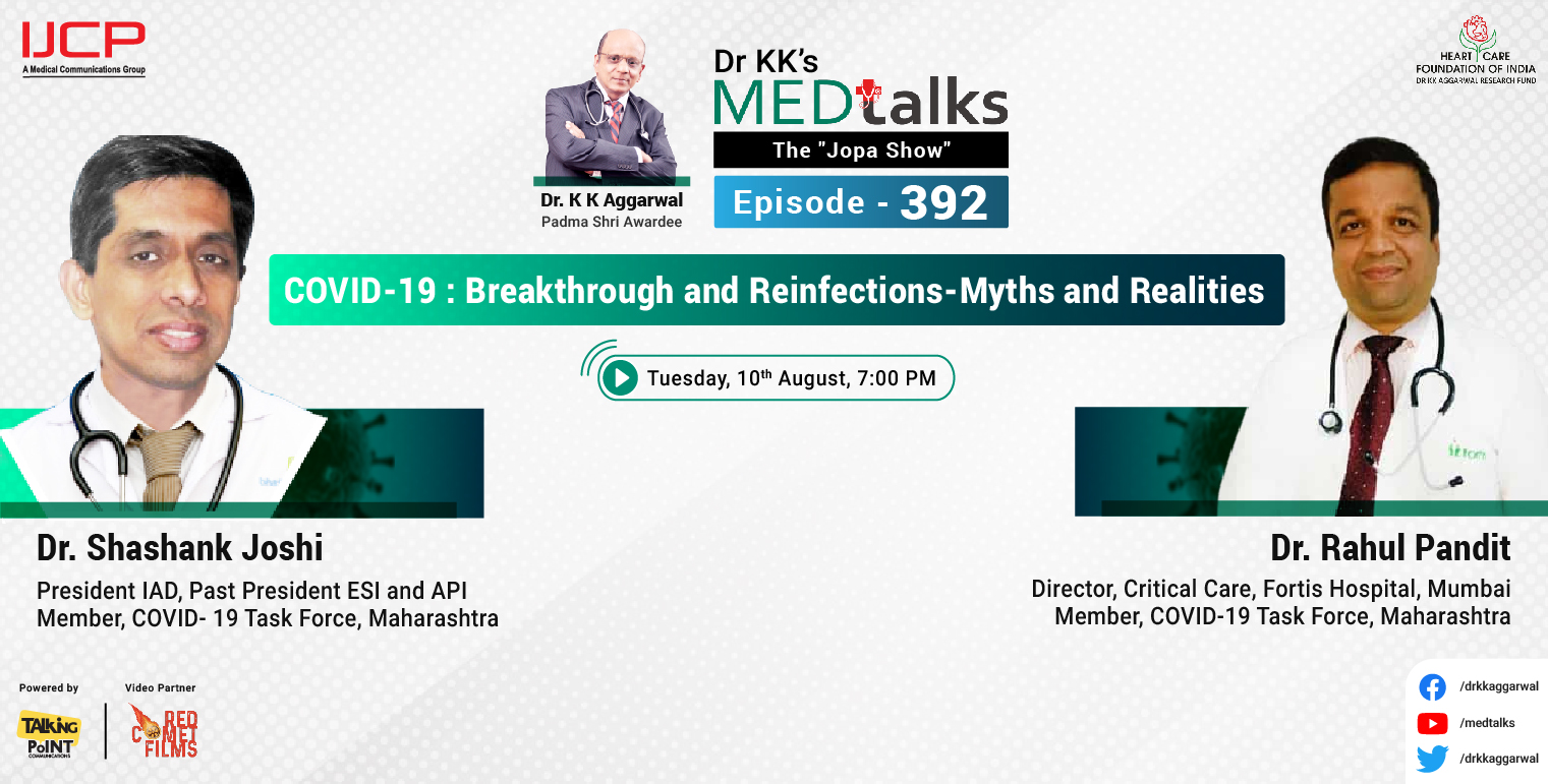 Covid 19: Breakthrough and Reinfections - Myths and Realities
